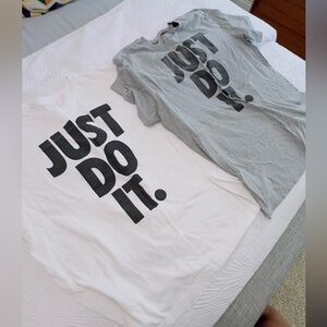 NIKE: (2) Just Do It T-Shirts. Size XL